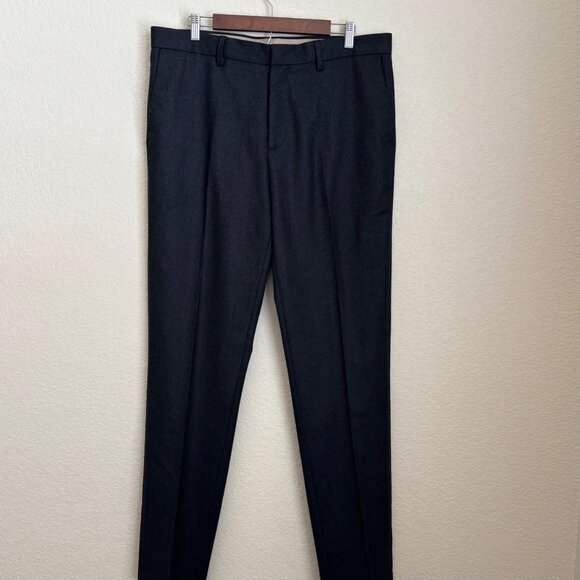 Banana Republic Other - Banana Republic Mens Tapered Fit Flannel Pants 35x36 100% Wool Vitale Barberis